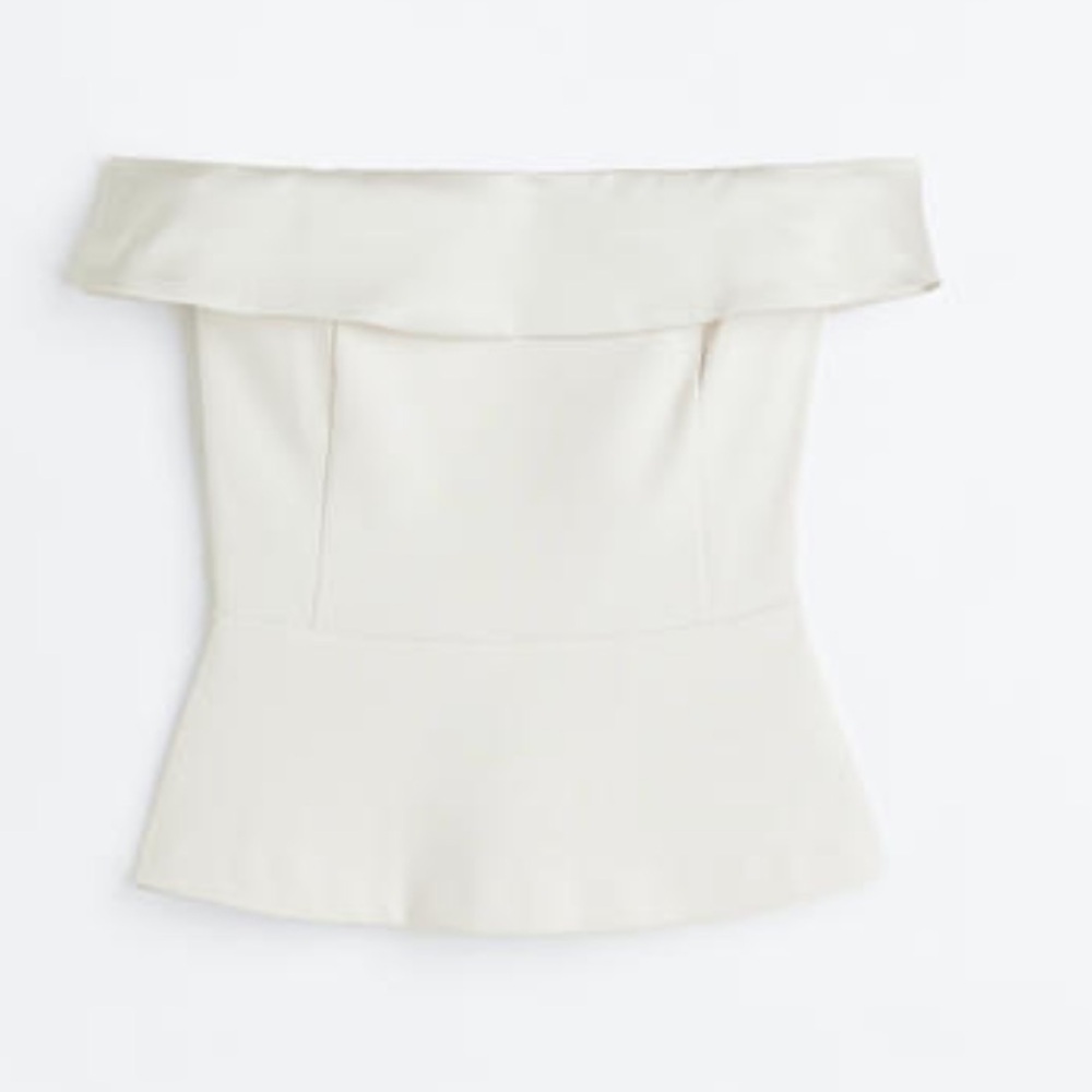H&M peplum top